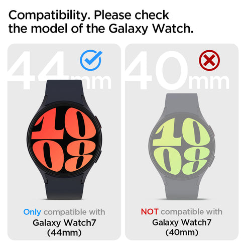 Spigen כיסוי ל-Galaxy Watch 7 (44mm) – Rugged Armor